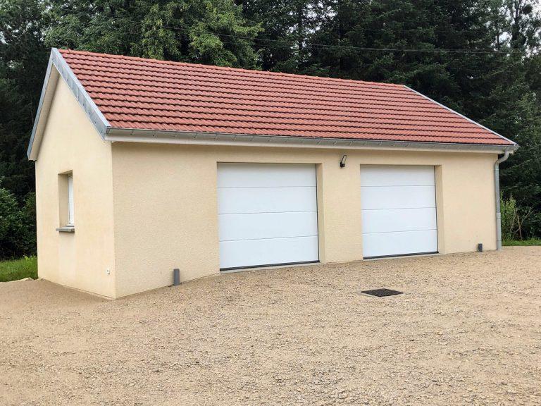 Construction d'un garage par Seguin maitrise d'œuvre.