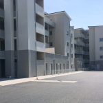 Vue arrière d'un bâtiment d'habitation collective construit par Seguin maitrise d'œuvre.