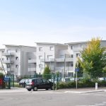 Vue avant d'un bâtiment d'habitation collective construit par Seguin maitrise d'œuvre.